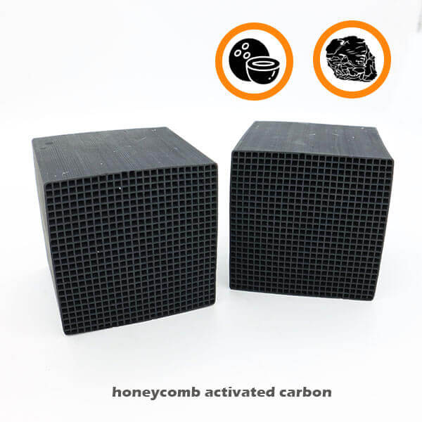 Coal based honeycomb activated carbon