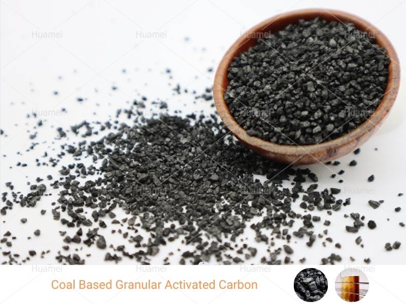 coal granular activated carbon amine filtration